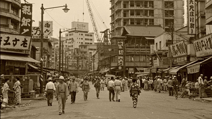 高度経済成長期の日本の様子が現代日本に残した足跡。
